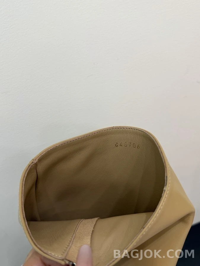 샤넬 샤넬 램스킨 스퀘어 토 롱 부츠 상세 이미지