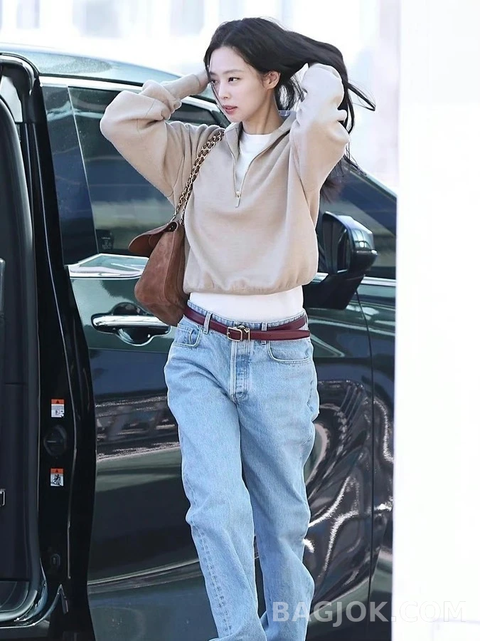 샤넬 샤넬 반집업 니트 상세 이미지