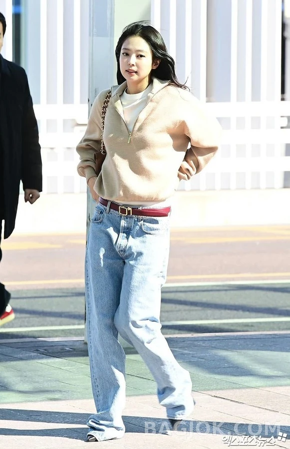 샤넬 샤넬 반집업 니트 상세 이미지