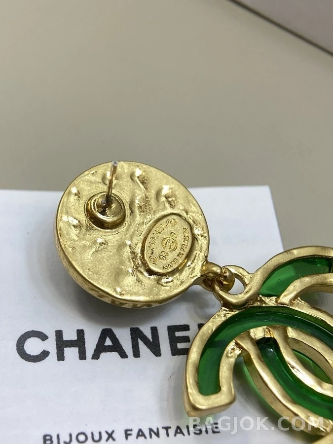 샤넬 샤넬 글라스 더블 C 귀걸이 상세 이미지