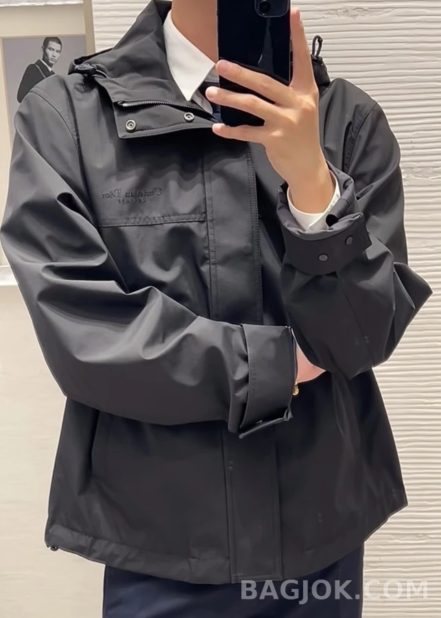 디올 디올 로고 후드 자켓 상세 이미지