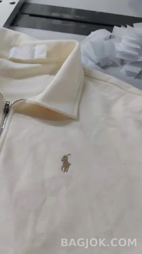 폴로 랄프 로렌 폴로 랄프 로렌 RL 로고 하프집업 맨투맨 상세 이미지