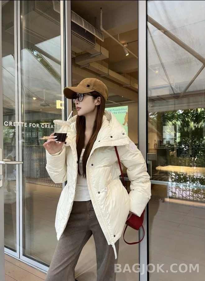 캐나다구스 캐나다 구스 드로스트링 후드 패딩 상세 이미지