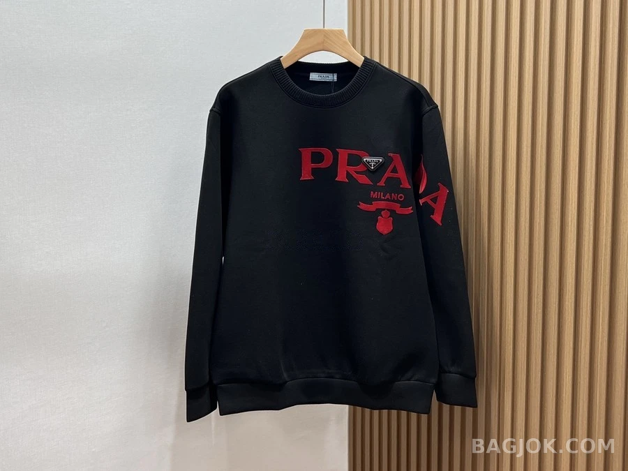 프라다 프라다 레터링 로고 맨투맨 상세 이미지