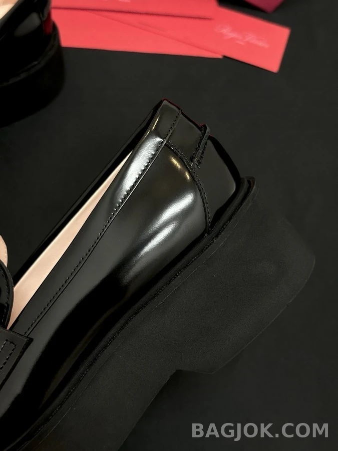 로저 비비에 로저비비에 플랫폼 스퀘어 버클 로퍼 상세 이미지