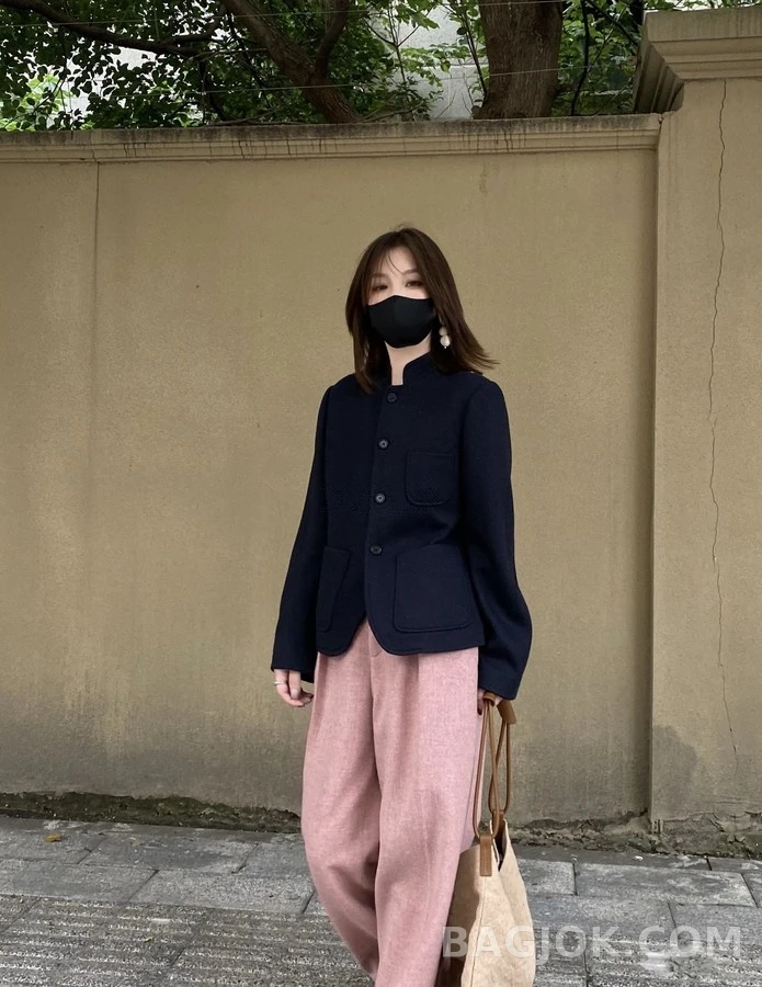 로로피아나 로로피아나 신중식 스탠드넥 더블페이스 자켓 상세 이미지