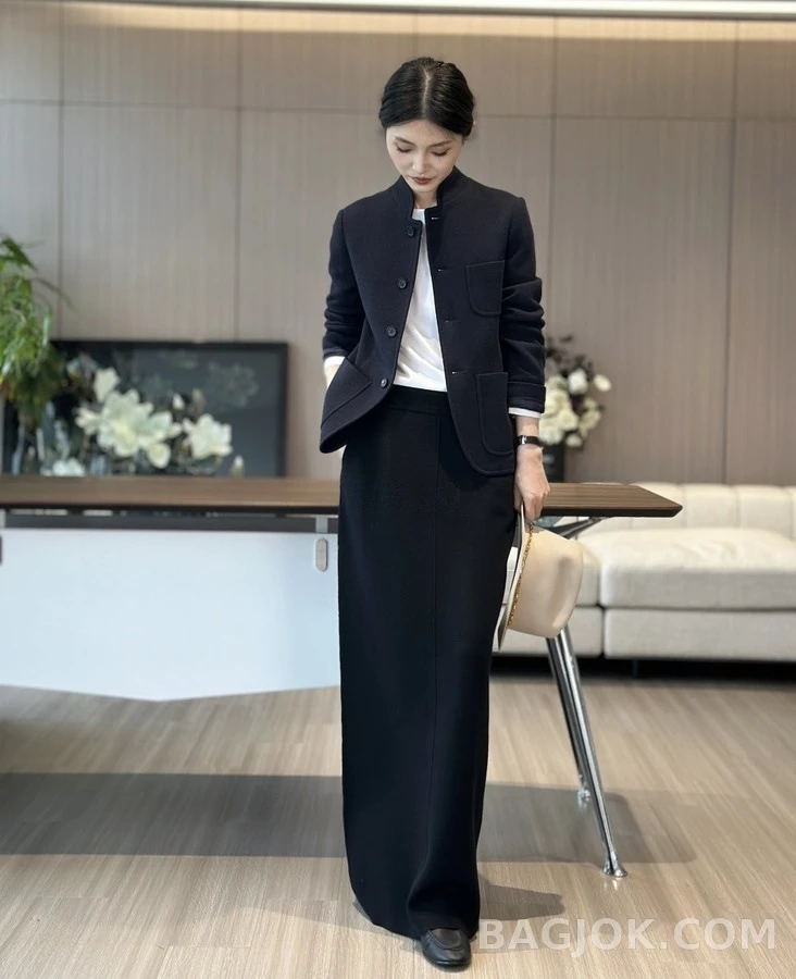 로로피아나 로로피아나 신중식 스탠드넥 더블페이스 자켓 상세 이미지