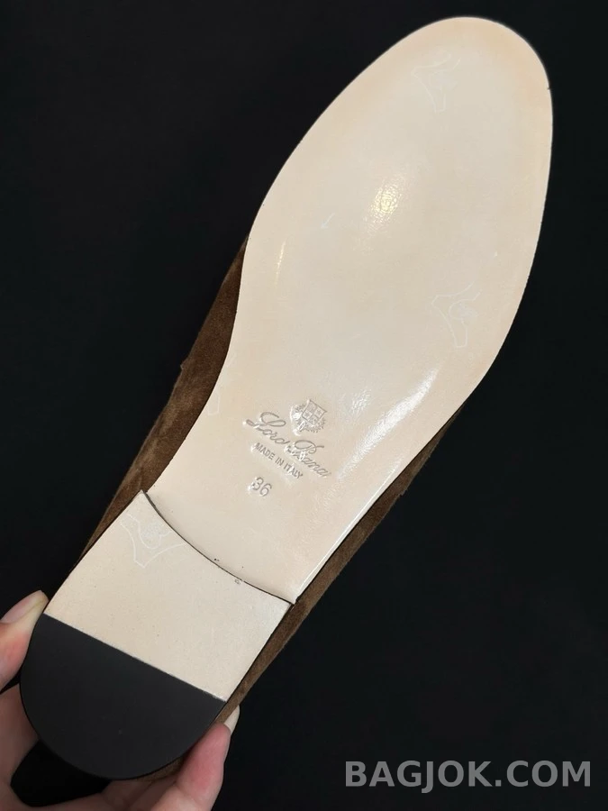 로로피아나 로로피아나 스웨이드 버클 로퍼 상세 이미지