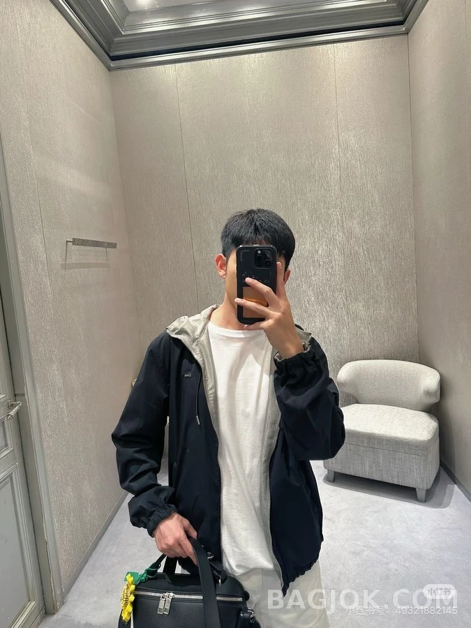 디올 디올 메탈 로고 후드 자켓 상세 이미지