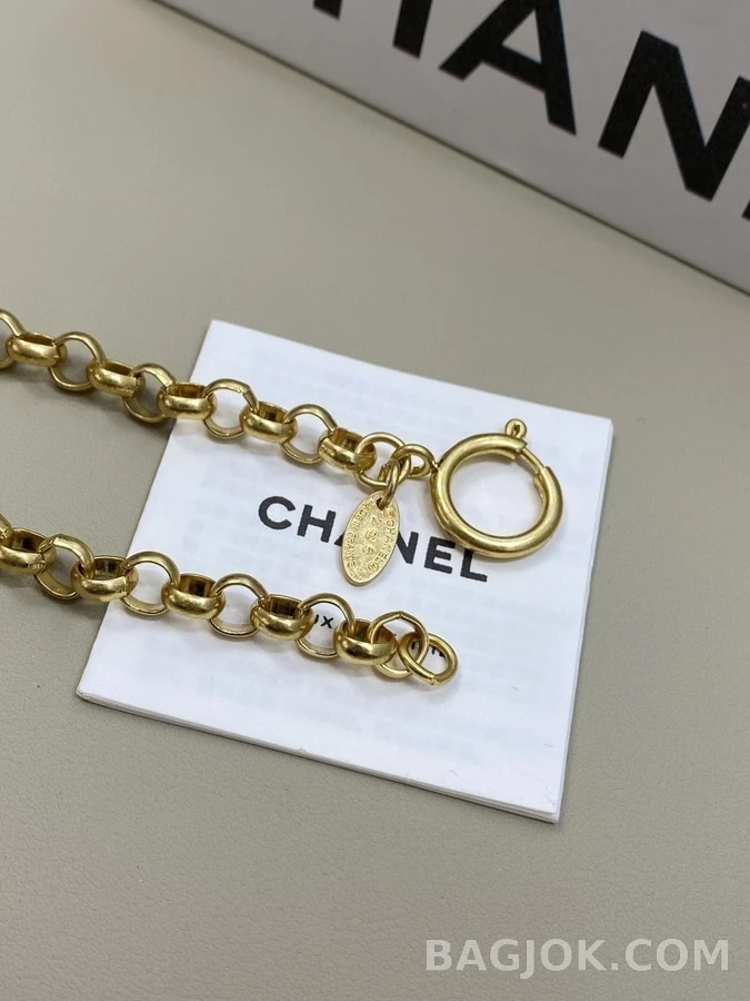 샤넬 샤넬 앤틱 해머드 목걸이 상세 이미지