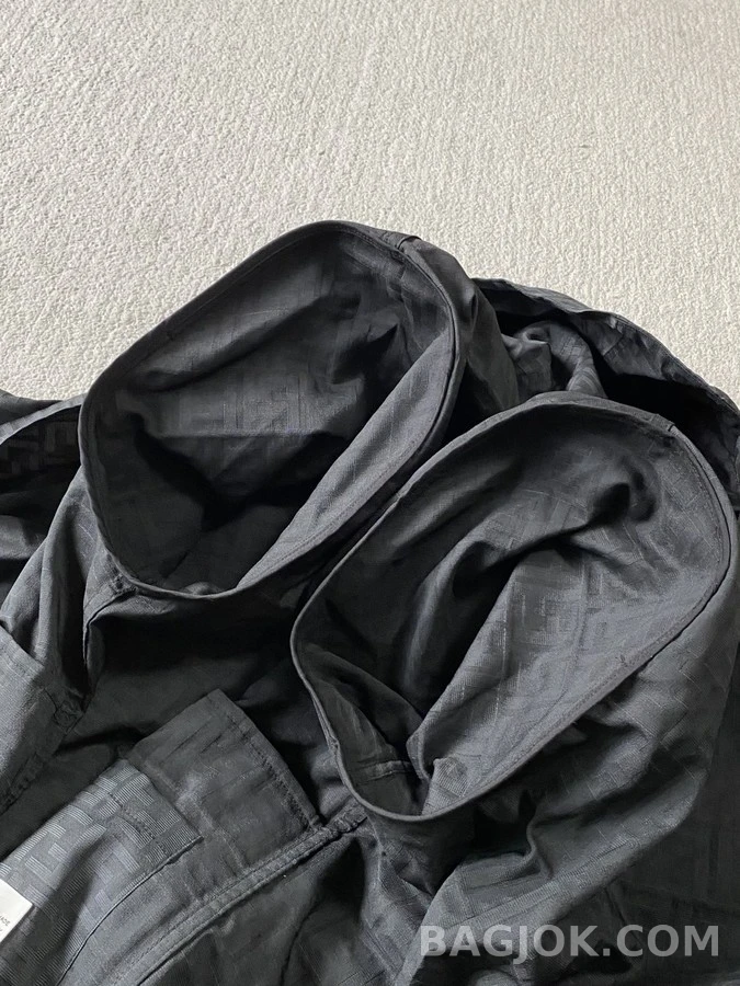 펜디 펜디 패턴 자카드 나일론 후드 자켓 상세 이미지