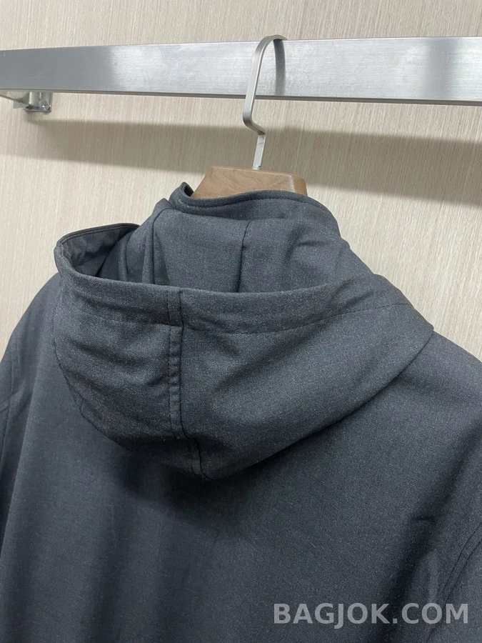 제냐 제냐 탈착 후드 경량 다운 집업 상세 이미지