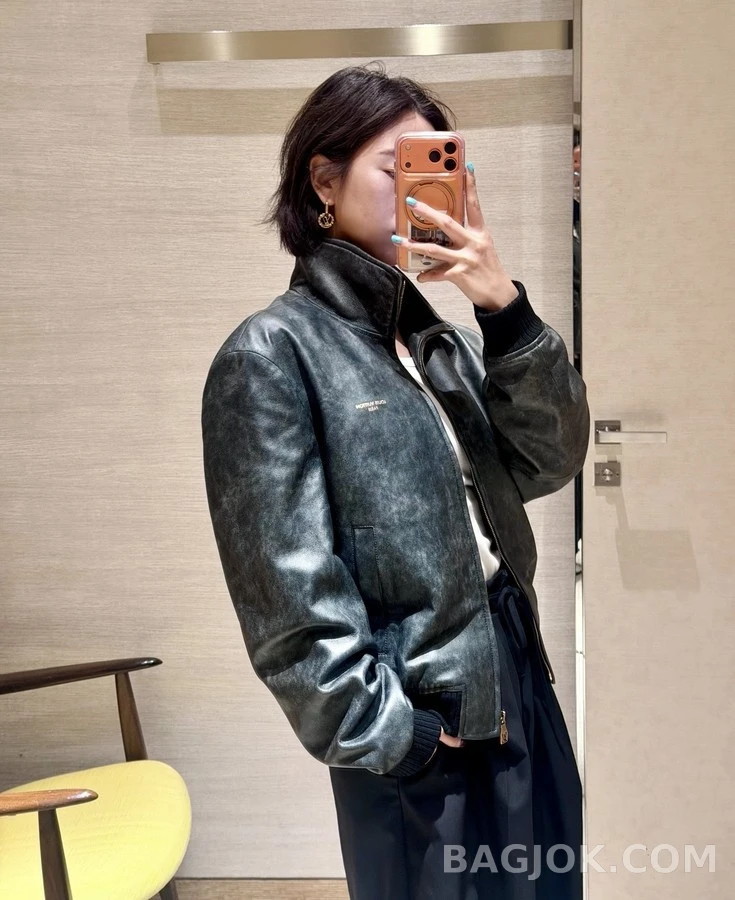 루이비통 루이비통 빈티지 워싱 레더 자켓 상세 이미지