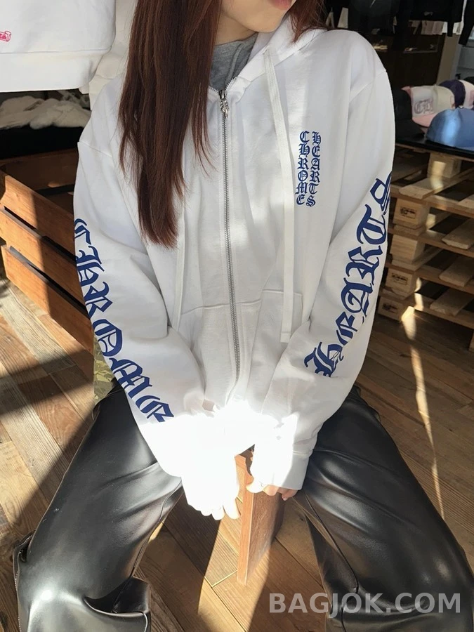 크롬하츠 크롬하츠 CH 레터링 풀집업 자켓 상세 이미지