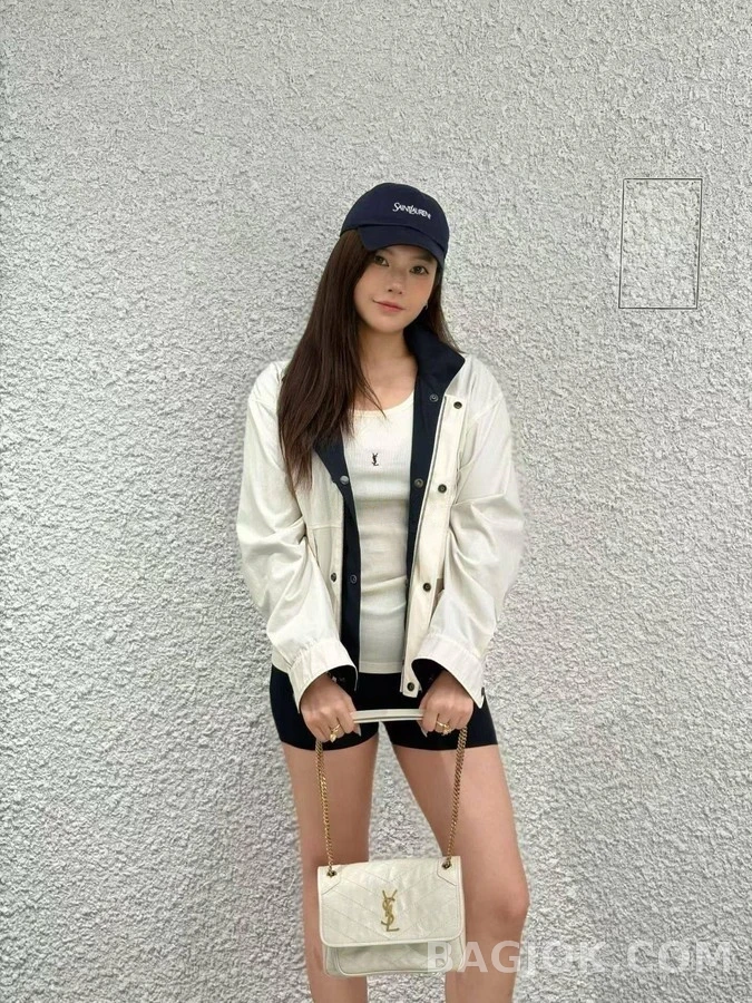 생로랑 세인트로랑 르 카산드르 자수 리버시블 자켓 상세 이미지