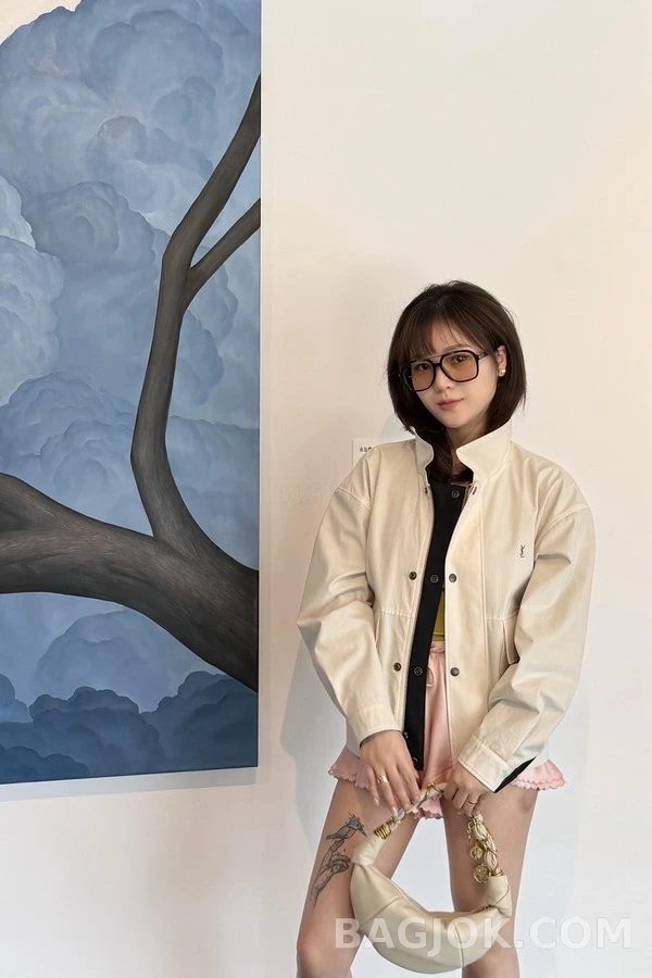 생로랑 세인트로랑 르 카산드르 자수 리버시블 자켓 상세 이미지