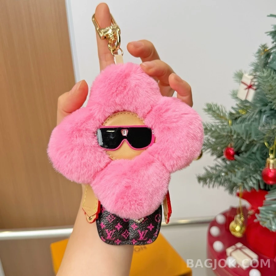 루이비통 루이비통 플러피 비비엔 플라워 키링 상세 이미지