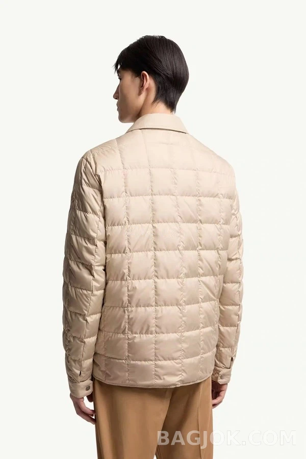 몽클레어 몽클레어 카스텔라나 퀼팅 셔츠 재킷 상세 이미지