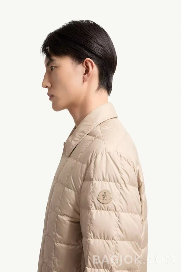 몽클레어 몽클레어 카스텔라나 퀼팅 셔츠 재킷 상세 이미지