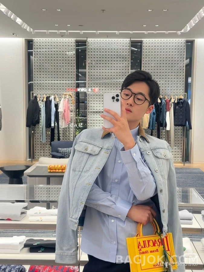 디올 디올 코듀로이 카라 데님 자켓 상세 이미지