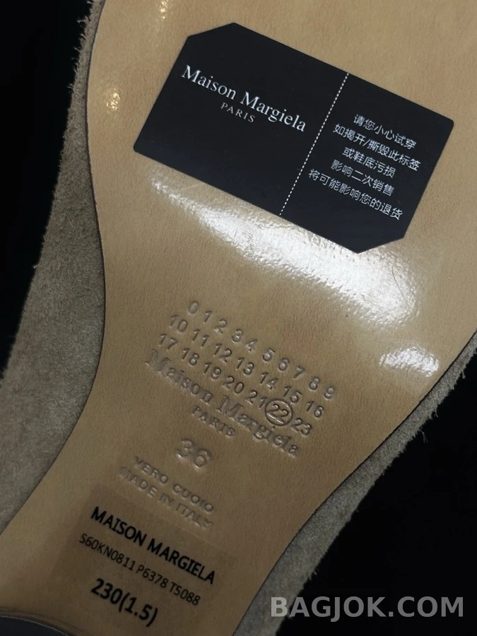 메종 마르지엘라 메종마르지엘라 타비 분지 청키힐 앵클 부츠 상세 이미지