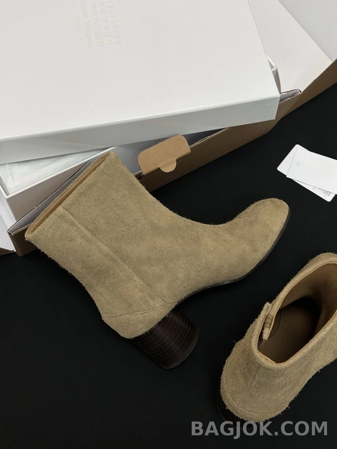 메종 마르지엘라 메종마르지엘라 타비 분지 청키힐 앵클 부츠 상세 이미지
