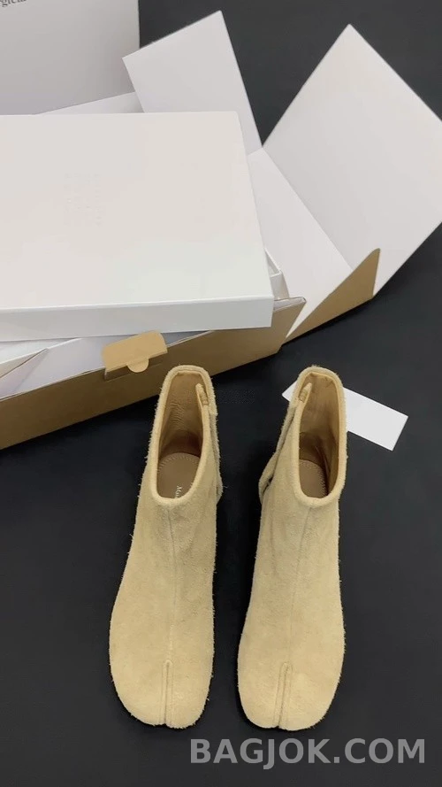 메종 마르지엘라 메종마르지엘라 타비 분지 청키힐 앵클 부츠 상세 이미지