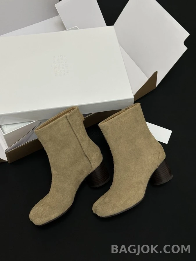 메종 마르지엘라 메종마르지엘라 타비 분지 청키힐 앵클 부츠 상세 이미지