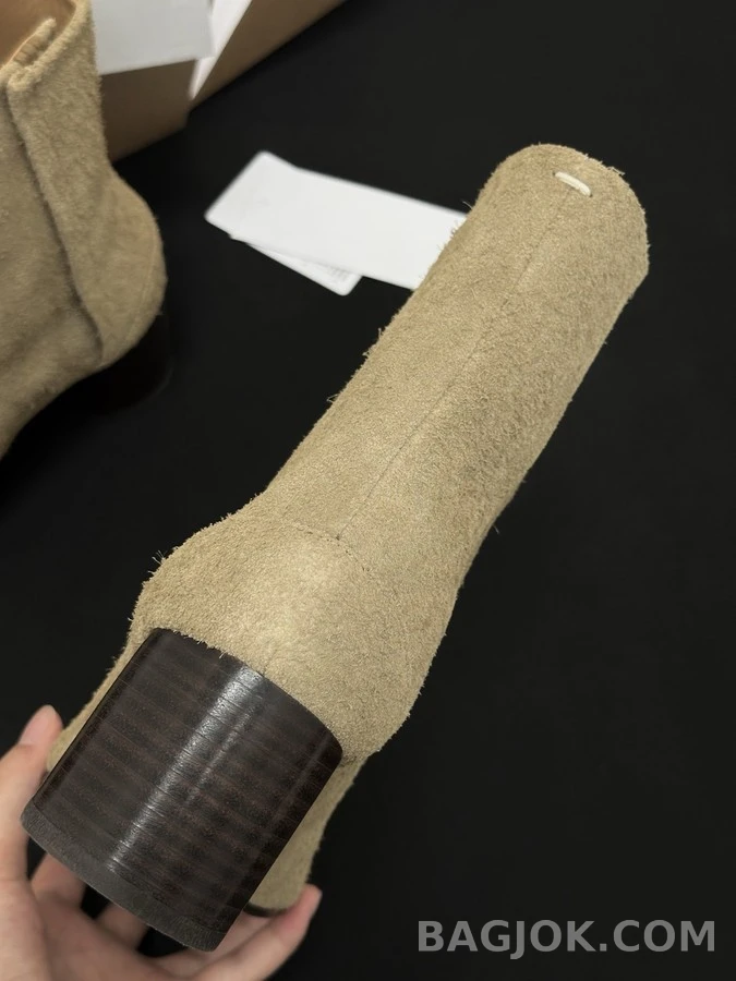 메종 마르지엘라 메종마르지엘라 타비 분지 청키힐 앵클 부츠 상세 이미지