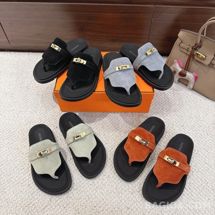 에르메스 에르메스 클래식 켈리 버클 샌들 상세 이미지