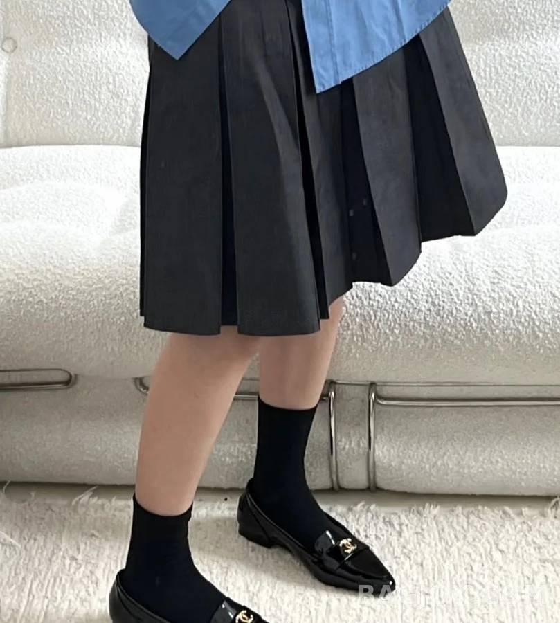 샤넬 샤넬 뾰족코 페이턴트 로퍼 상세 이미지