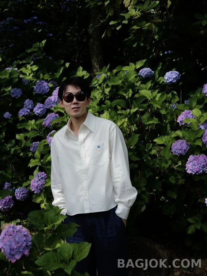 셀린느 셀린느 프렌치 릴랙스핏 셔츠 상세 이미지