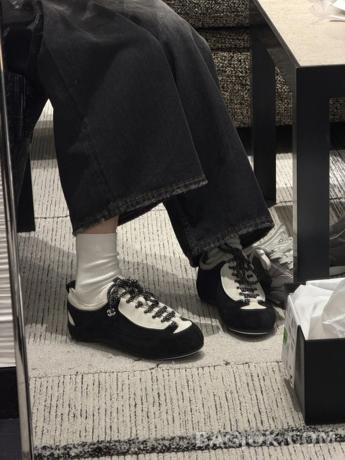 샤넬 샤넬 투톤 스니커즈 상세 이미지