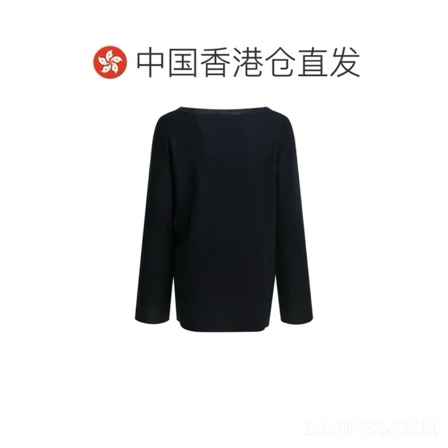 미우미우 미우미우 레터링 니트 스웨터 상세 이미지