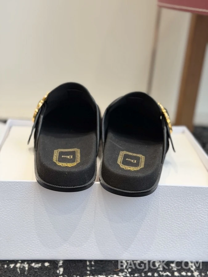 디올 디올 버클 뮬 슬리퍼 상세 이미지