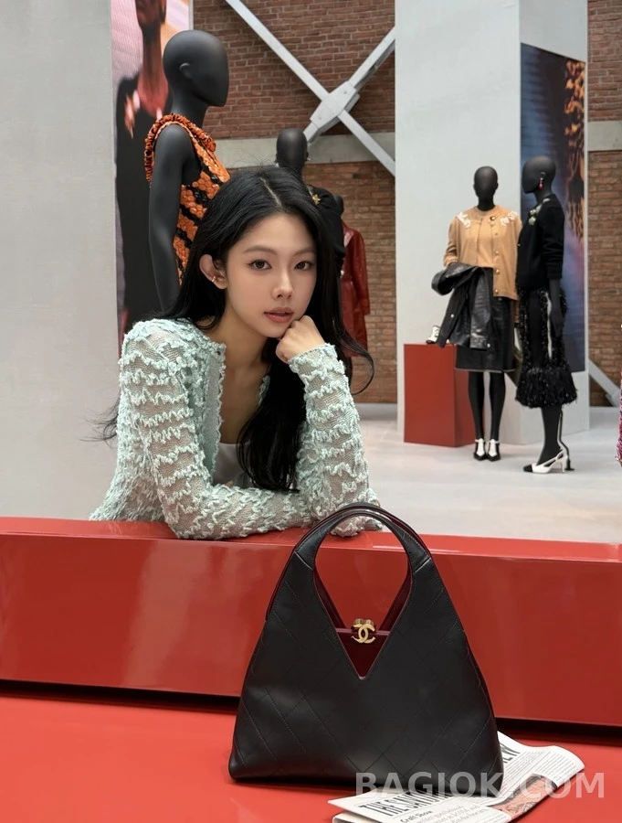 샤넬 샤넬 물결 오픈워크 니트 가디건 상세 이미지