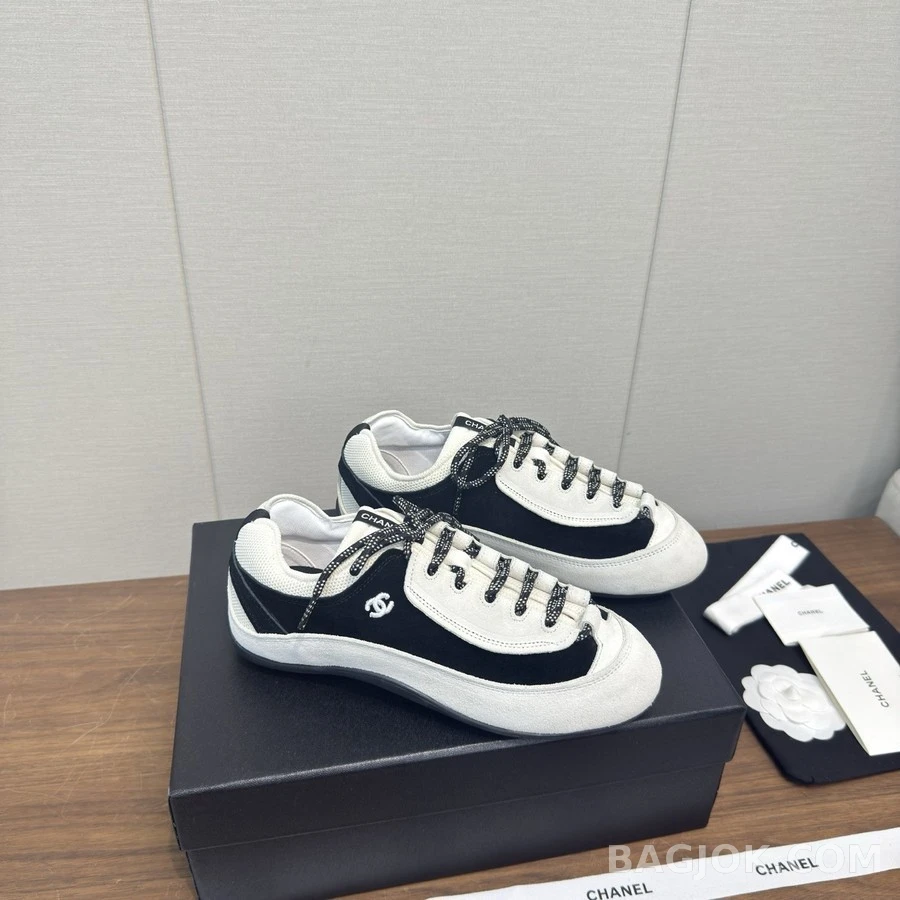 샤넬 샤넬 투톤 독일군 스니커즈 상세 이미지