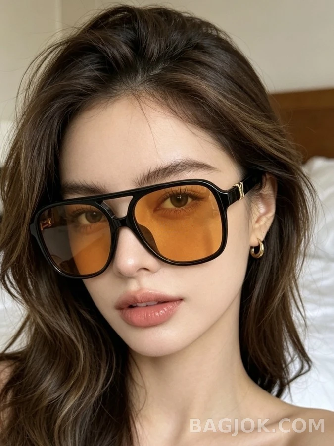 루이비통 루이비통 스퀘어 아비에이터 선글라스 상세 이미지