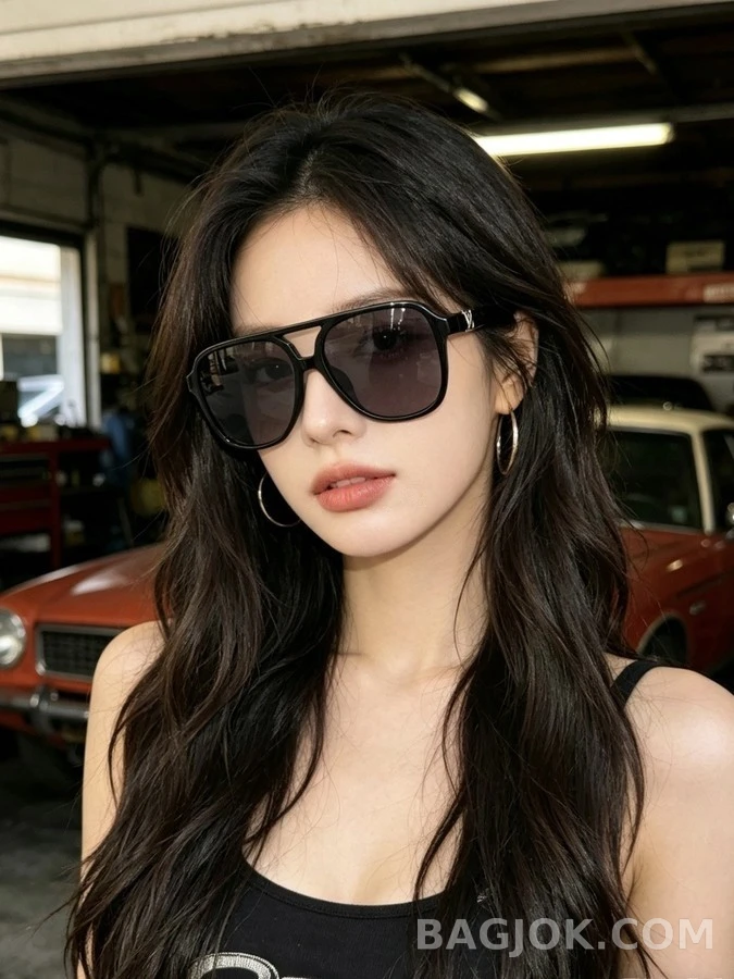 루이비통 루이비통 스퀘어 아비에이터 선글라스 상세 이미지