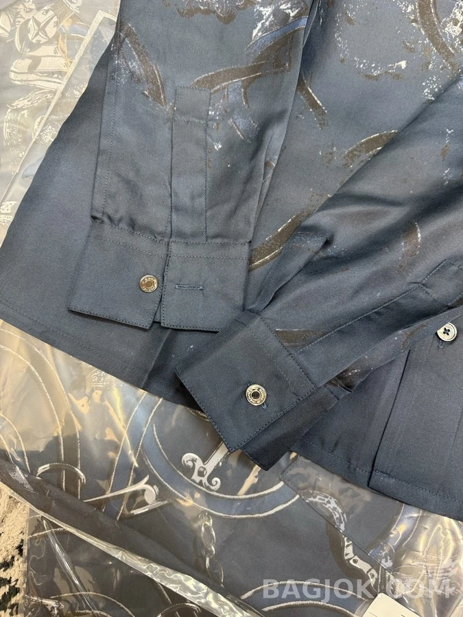 에르메스 에르메스 오르나토 패턴 셔츠 상세 이미지