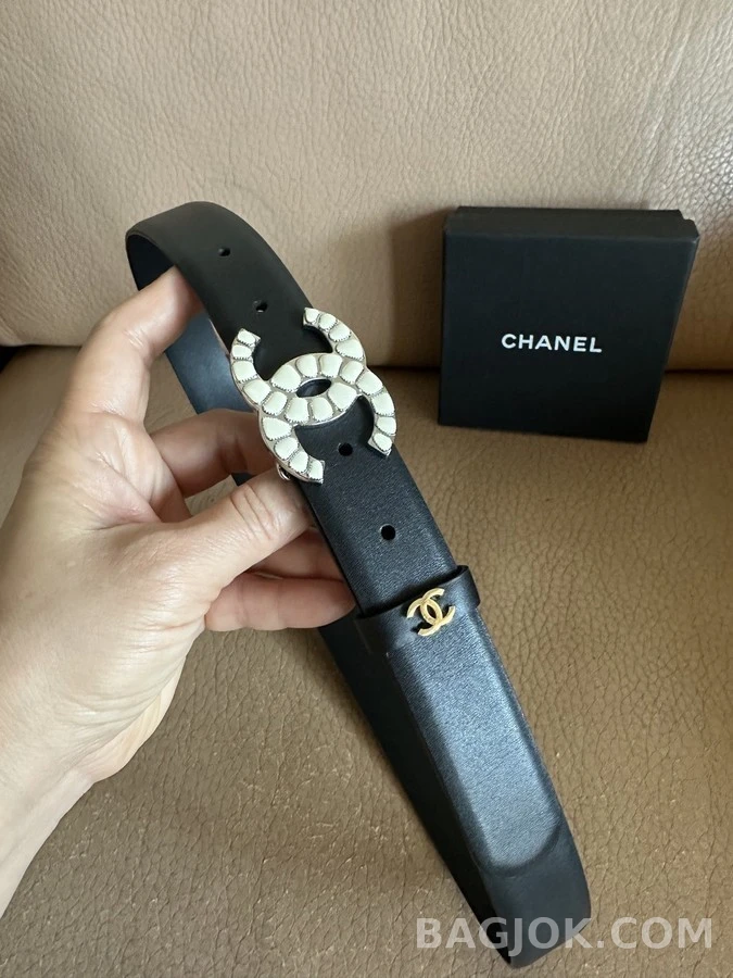 샤넬 샤넬 더블 버클 벨트 상세 이미지