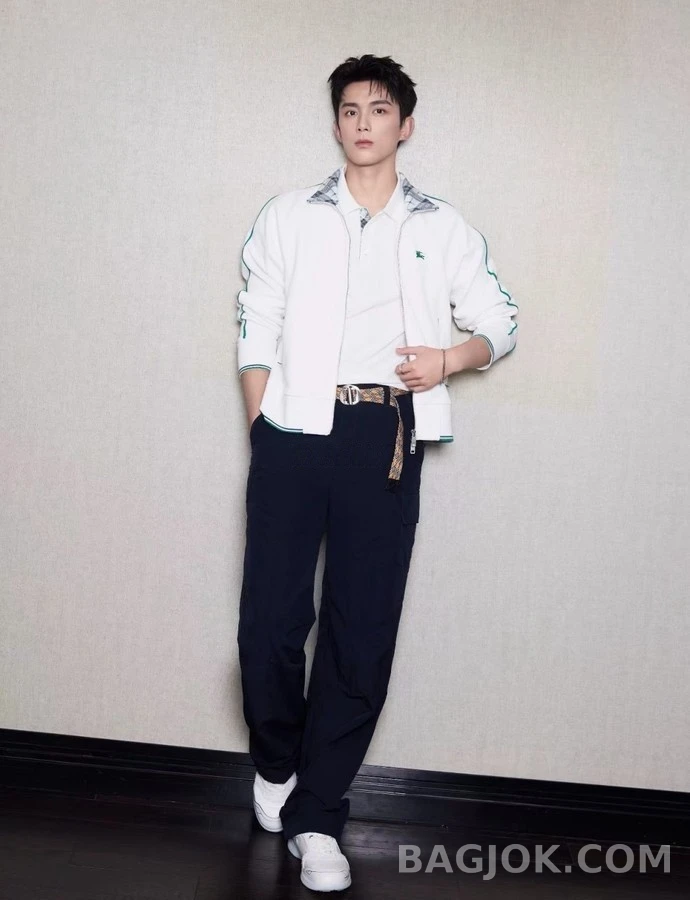 버버리 버버리 EKD 로고 코튼 트랙 재킷 상세 이미지
