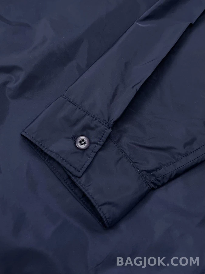 프라다 프라다 Re-nylon 풀집업 셔츠 상세 이미지