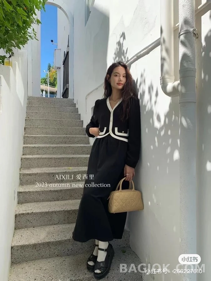 샤넬 샤넬 퀼팅 플랫폼 웨지 샌들 상세 이미지