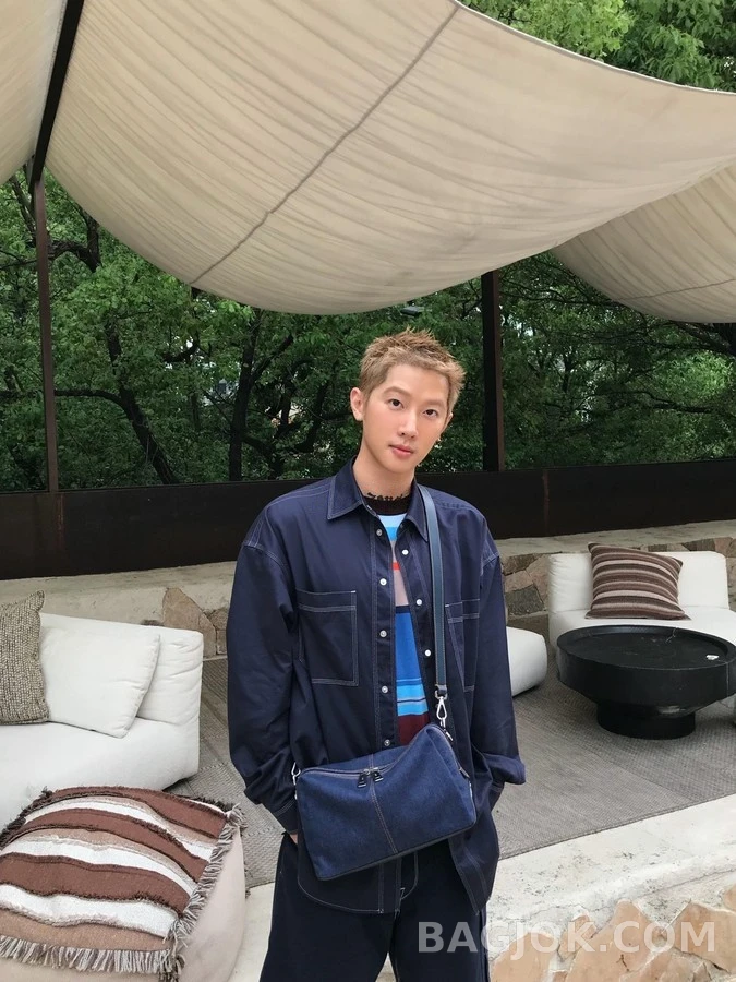 펜디 펜디 자수 콘트라스트 스티치 셔츠 상세 이미지