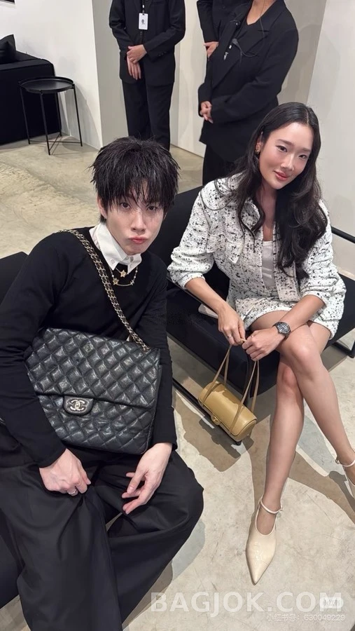 샤넬 샤넬 트위드 카라 셔츠 상세 이미지