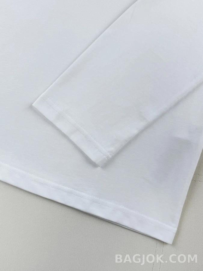 셀린느 셀린느 레터링 로고 긴팔 티셔츠 상세 이미지
