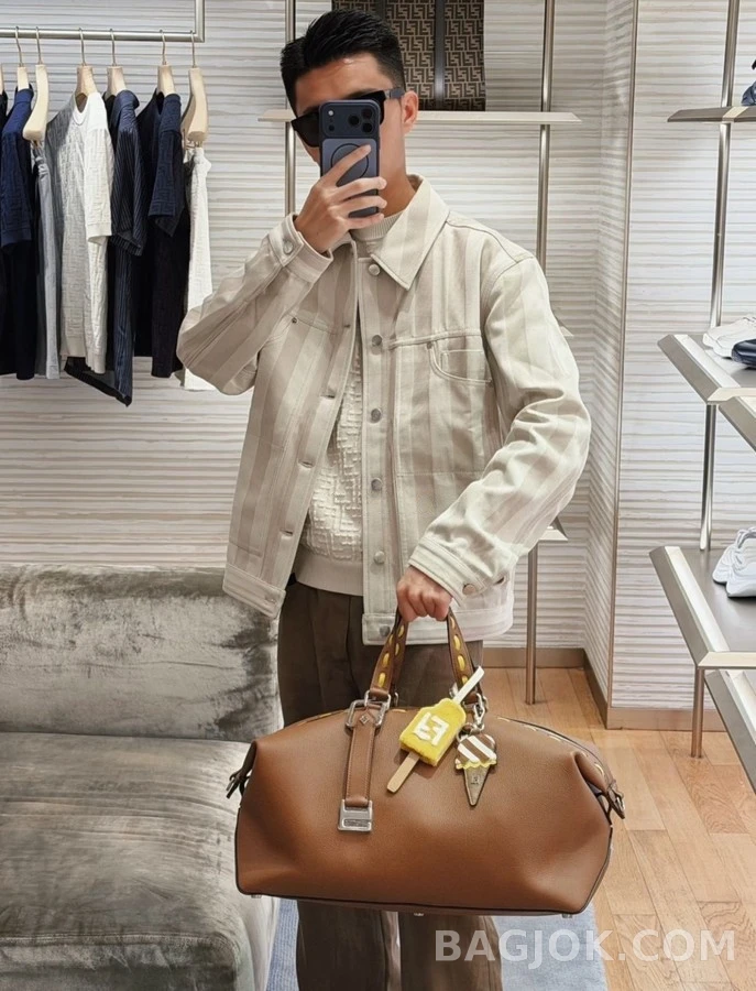 펜디 펜디 페퀸 스트라이프 데님 셔츠 상세 이미지