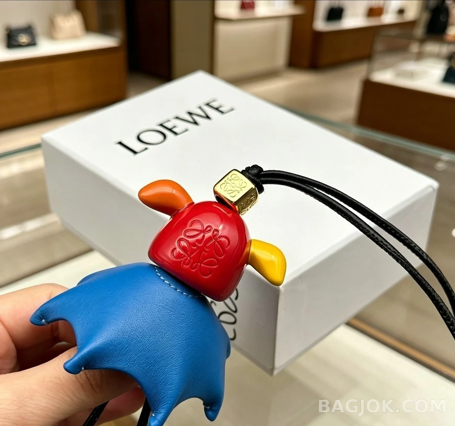 로에베 로에베 컬러블록 덤보 키링 상세 이미지