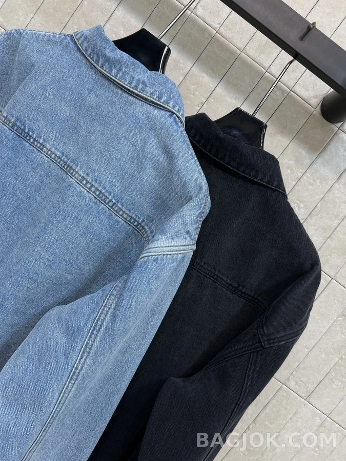 샤넬 샤넬 데님 오버핏 셔츠 자켓 상세 이미지